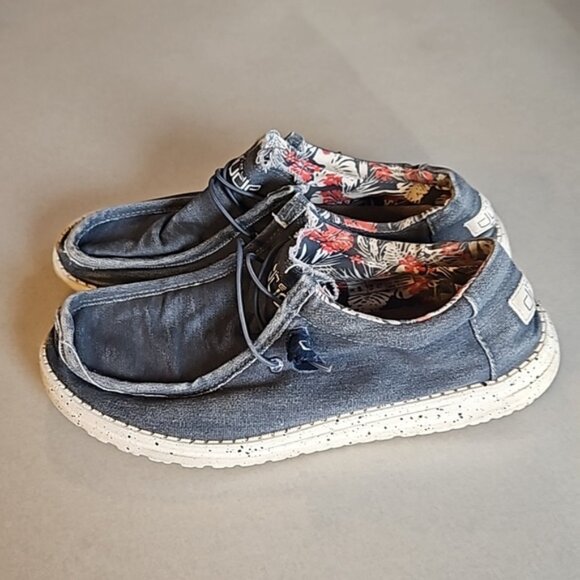 Hey Dude Wally stretch blue - Picture 1 of 11